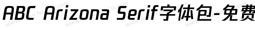 ABC Arizona Serif字体包字体转换
